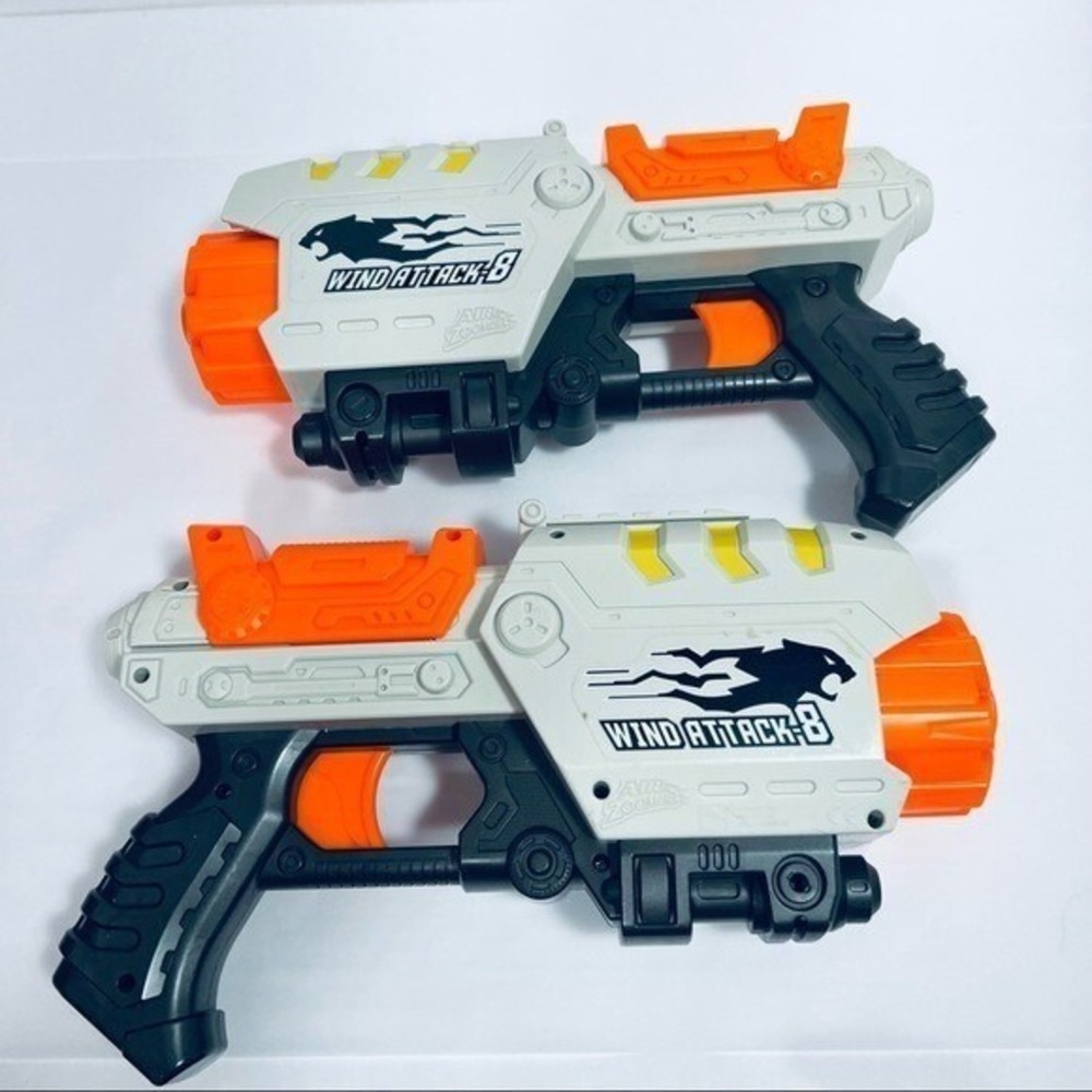 NERF Air Zoomer Wind Attack 8 Blaster Toy Gun